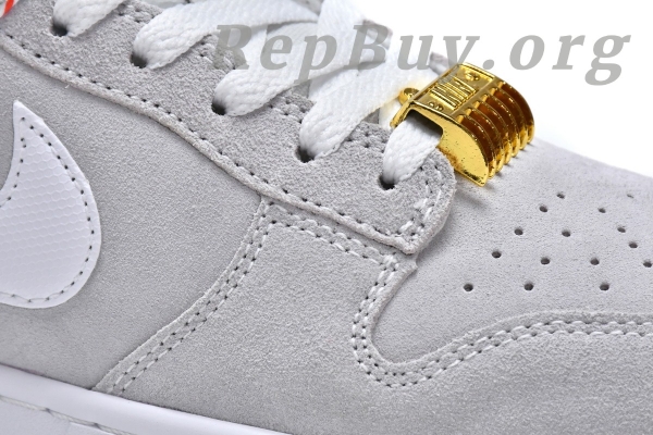 Top Version Nike Dunk Low SE Barber Shop Grey DH7614-500 - 图片 15
