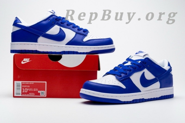 Top Version Nike Dunk Low SP Kentucky (2020) CU1726-100 - 图片 25