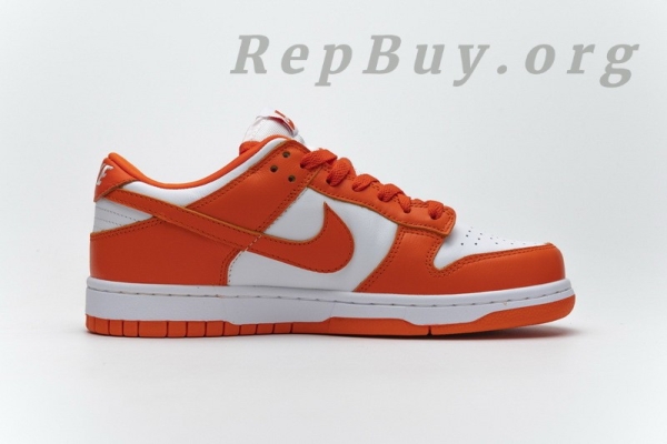 Top Version Nike Dunk Low SPSyracuse (2020) CU1726-101 - 图片 3