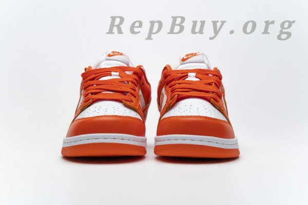 Top Version Nike Dunk Low SPSyracuse (2020) CU1726-101 - 图片 4