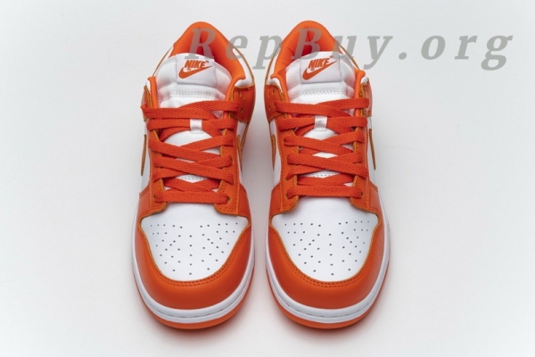 Top Version Nike Dunk Low SPSyracuse (2020) CU1726-101 - 图片 5