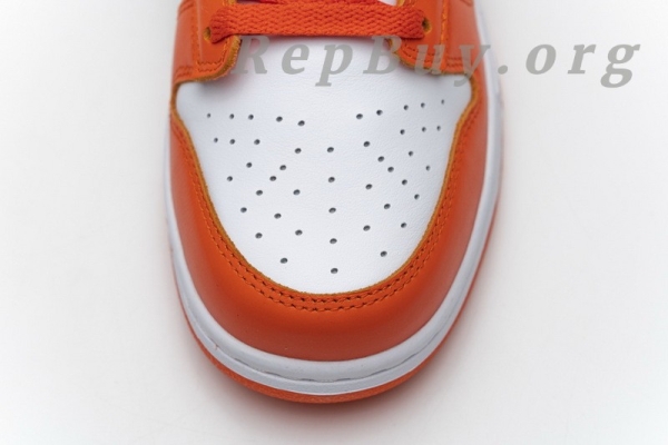 Top Version Nike Dunk Low SPSyracuse (2020) CU1726-101 - 图片 15