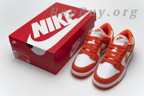Top Version Nike Dunk Low SPSyracuse (2020) CU1726-101 - 图片 23
