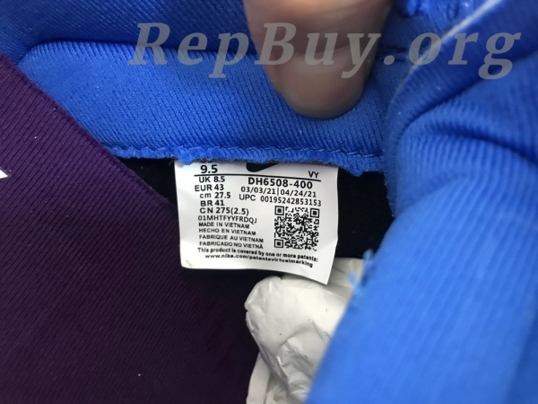 Top Version SB Nike Dunk Low Undefeated 5 On It Dunk vs. AF1 DH6508-400 - Image 9