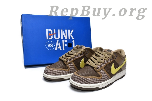 Top Version Nike Dunk Low SP Undefeated Canteen Dunk vs. AF1 Pack DJ4306-200 - 图片 18