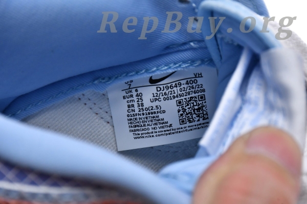 Top Version Nike Dunk Low Union Passport Pack Argon DJ9649-400 - 图片 10