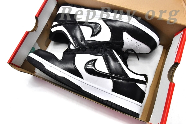 Top Version SB Nike Dunk Low World Champs Black White DR9511-100 - 图片 2