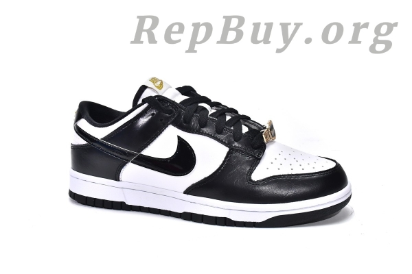 Top Version SB Nike Dunk Low World Champs Black White DR9511-100 - 图片 12