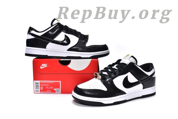 Top Version SB Nike Dunk Low World Champs Black White DR9511-100 - 图片 4
