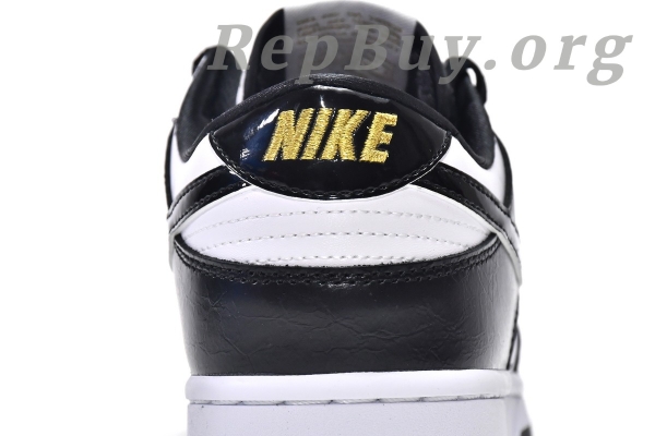 Top Version SB Nike Dunk Low World Champs Black White DR9511-100 - 图片 9