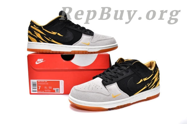 Top Version Nike Dunk Low Year of the Tiger (2022) (GS) DQ5351-001 - 图片 19