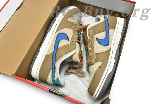 Top Version Nike Dunk Lowsize Dark Driftwood DO6712-200 - 图片 20