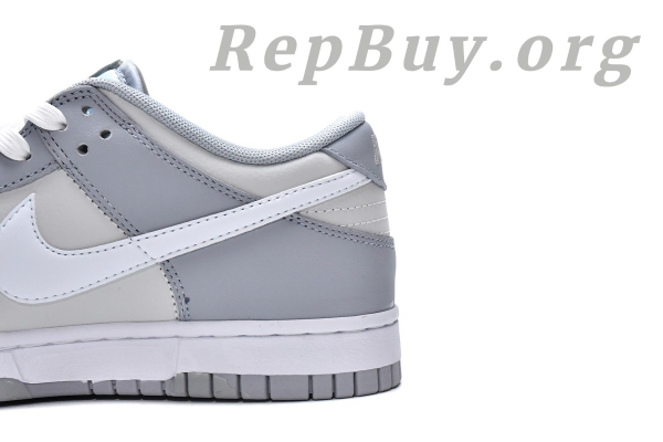 Top Version Nike Dunk Low Two Tone Grey DJ6188-001 - 图片 12