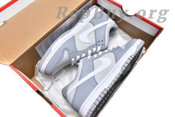 Top Version Nike Dunk Low Two Tone Grey DJ6188-001 - 图片 20