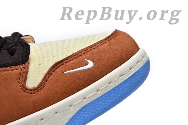 Top Version Nike Dunk Mid Social Status Free Lunch Chocolate Milk DJ1173-700 - 图片 16