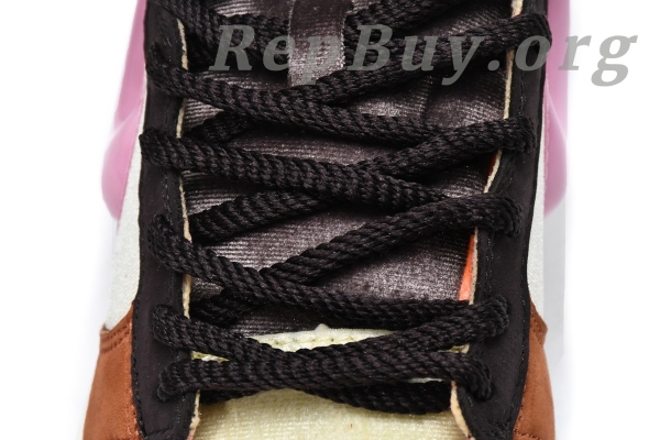 Top Version Nike Dunk Mid Social Status Free Lunch Chocolate Milk DJ1173-700 - 图片 18