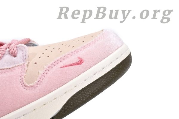 Top Version Nike Dunk Mid Social Status Free Lunch Strawberry Milk DJ1173-600 - 图片 14