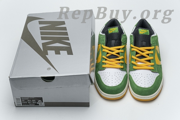 Top Version Nike Dunk SB Low Bucks 804292-132 - 图片 23