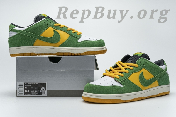 Top Version Nike Dunk SB Low Bucks 804292-132 - 图片 24