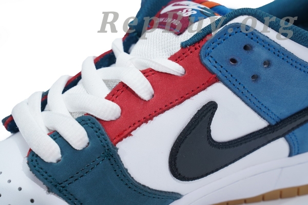 Top Version Nike Dunk SB Low Pro QS Parra (Friends & Family) (2021) DH7695-100 - 图片 8