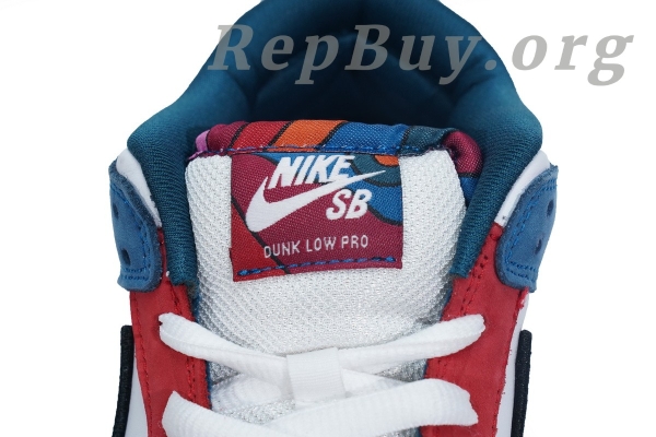Top Version Nike Dunk SB Low Pro QS Parra (Friends & Family) (2021) DH7695-100 - 图片 14