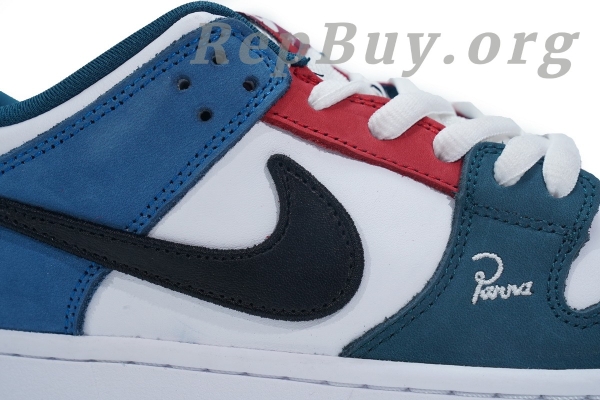 Top Version Nike Dunk SB Low Pro QS Parra (Friends & Family) (2021) DH7695-100 - 图片 11