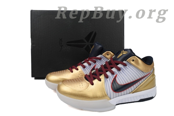 Nike Kobe 4 Protro Gold Medal FQ3544-100 - 图片 11