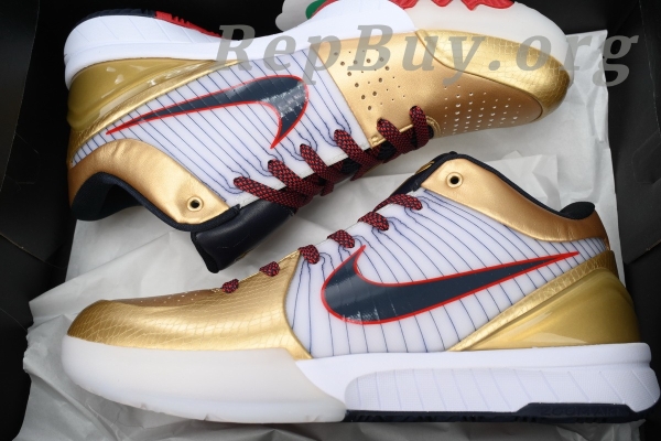 Nike Kobe 4 Protro Gold Medal FQ3544-100 - 图片 12