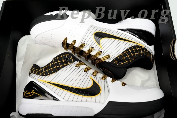 Nike Kobe 4 Protro White Black Del Sol AV6339-101 - 图片 10