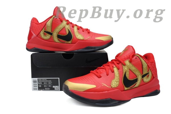 Nike Kobe 5 Protro Year of the Mamba University Red HF5182-600 - Image 12