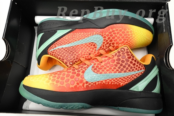 Nike Kobe 6 ASG Orange County Sunset CW2190-800 - 图片 15