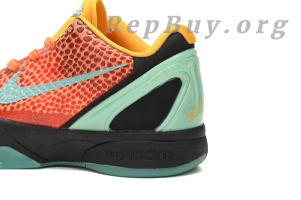 Nike Kobe 6 ASG Orange County Sunset CW2190-800 - 图片 6