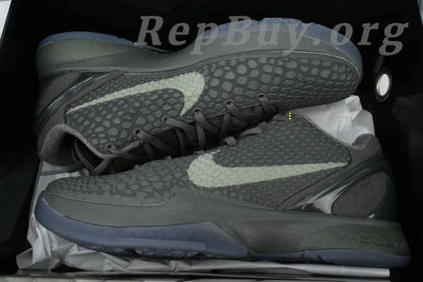 Nike Kobe 6 Black Mamba Collection Fade to Black 869457-007 - 图片 12