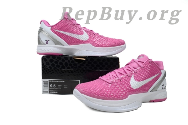 Nike Kobe 6 Kay Yow Think Pink 429659-601 - 图片 12