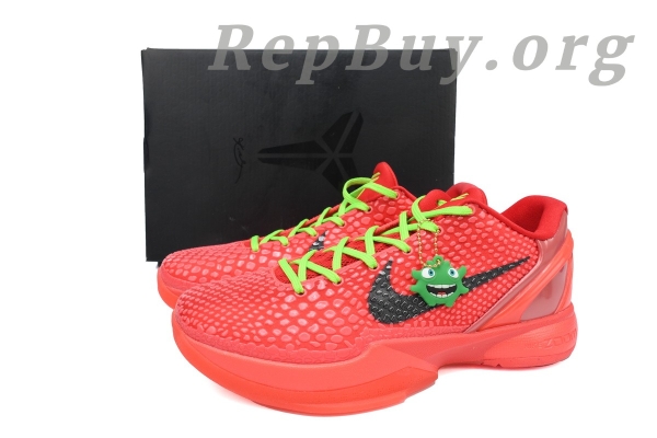Nike Kobe 6 Proto Reverse Grinch FV4921-600 - 图片 11