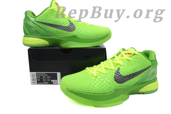 Nike Kobe 6 Protro Grinch (2020) CW2190-300 - 图片 12