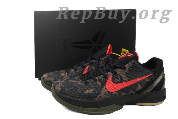 Nike Kobe 6 Protro Italian Camo FQ3546-001 - 图片 11