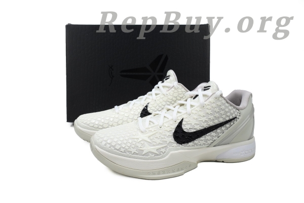Nike Kobe 6 Protro Sail/Black-Light Bone FQ3546-100 - 图片 11