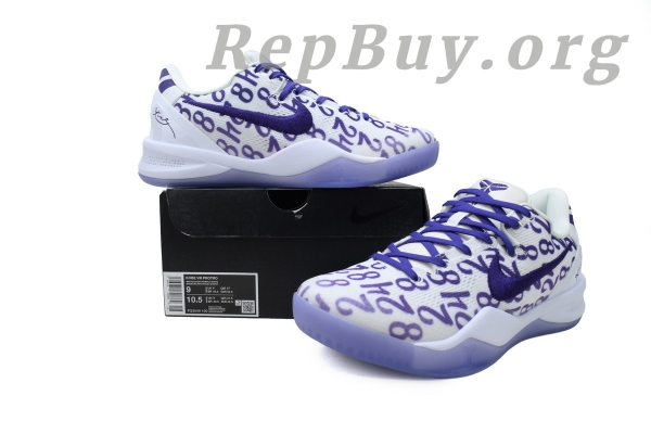 Nike Kobe 8 Protro Court Purple FQ3549-100 - 图片 12