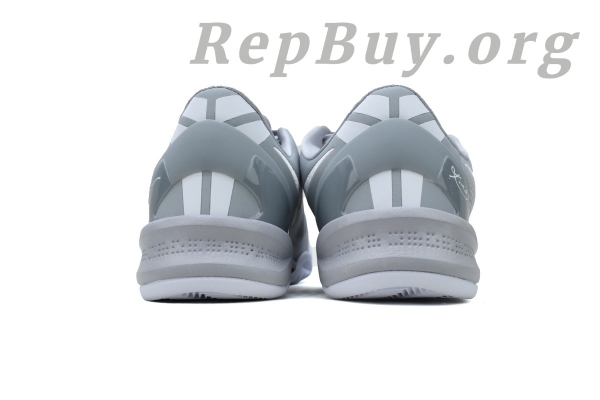 Nike Kobe 8 Protro Wolf Grey HF9550-002, high quality replica Kobe 8, best copy Nike Kobe 8, perfect knockoff Kobe shoes, premium reproduction Kobe Protro, 1:1 replicated Kobe 8 Wolf Grey, top tier fake Nike basketball shoes, exact copy HF9550-002