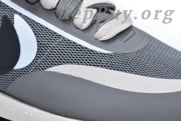 Top Version Nike LD Waffle sacai CLOT Kiss of Death 2 Cool Grey DH3114-001 - Image 15
