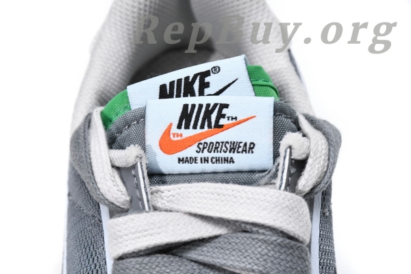 Top Version Nike LD Waffle sacai CLOT Kiss of Death 2 Cool Grey DH3114-001 - Image 16
