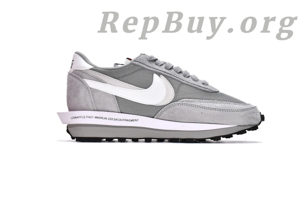 Top Version Nike LD Waffle SF sacai Fragment Grey DH2684-001 - 图片 3