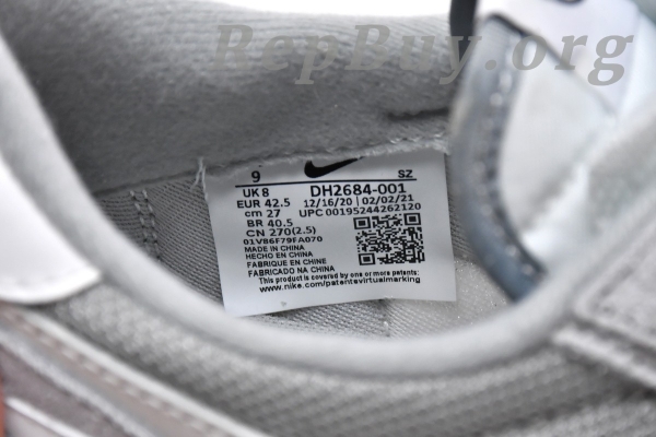 Top Version Nike LD Waffle SF sacai Fragment Grey DH2684-001 - 图片 10