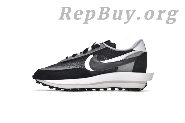 Top Version Nike LD Waffle sacai Black BV0073-001 - 图片 2