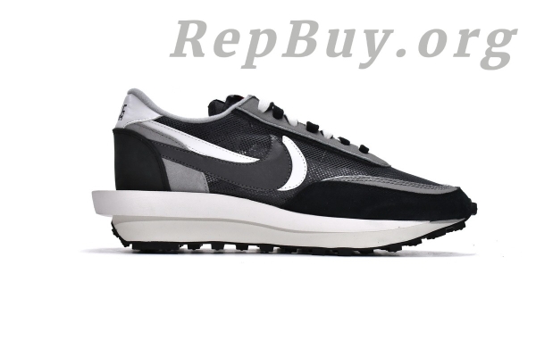 Top Version Nike LD Waffle sacai Black BV0073-001 - 图片 3