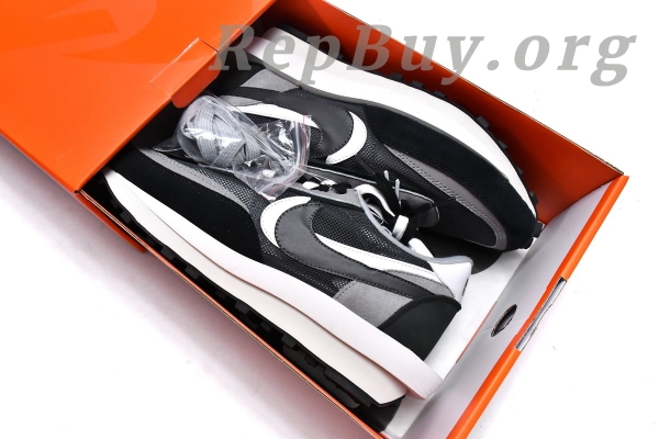 Top Version Nike LD Waffle sacai Black BV0073-001 - 图片 18