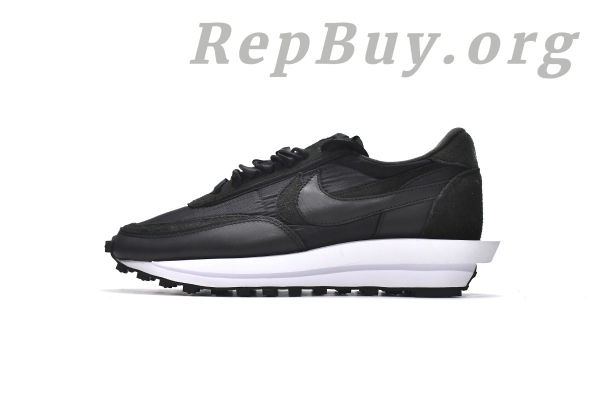 Top Version Nike LD Waffle sacai Black Nylon BV0073-002 - 图片 2
