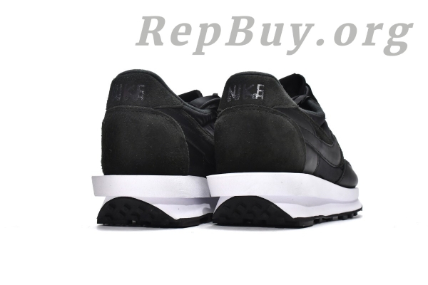 Top Version Nike LD Waffle sacai Black Nylon BV0073-002 - 图片 6