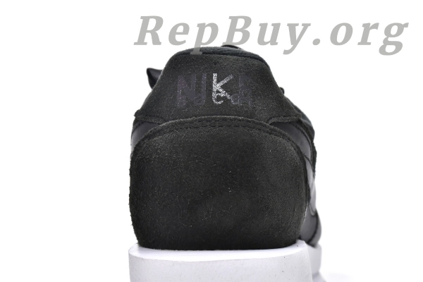 Top Version Nike LD Waffle sacai Black Nylon BV0073-002 - 图片 11